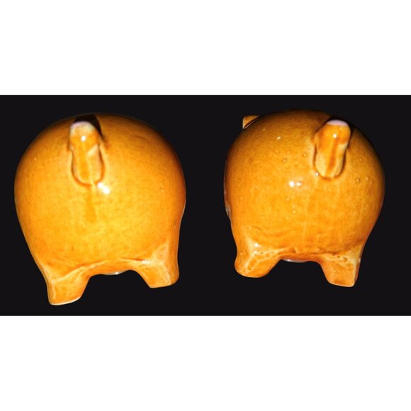 Vintage Pig Salt & Pepper Shakers Set - Picture 5 of 9